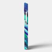 Wild Blue Oceanscape Alcohol Ink Case-Mate iPhone Case (Achterkant / Links)