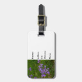 Wild Blue Phlox Bagagelabel (Voorkant verticaal)
