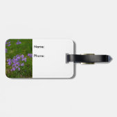 Wild Blue Phlox Bagagelabel (Achterkant horizontaal)