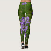 Wild Blue Phlox Leggings (Achterkant)