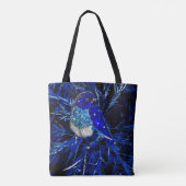Wild Bluebird Bag Tote Bag (Achterkant)