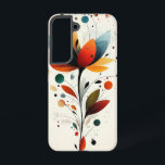 Wild Blush Samsung Galaxy Hoesje<br><div class="desc">Wilde bloemen bloeien in zachte blozen en koraaltinten,  wat een lentebries oproept.</div>