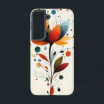 Wild Blush Samsung Galaxy Hoesje<br><div class="desc">Wilde bloemen bloeien in zachte blozen en koraaltinten, wat een lentebries oproept.</div>