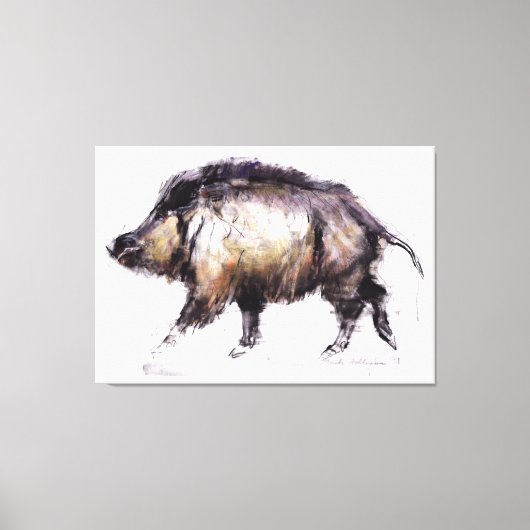 Wild Boar 1999 Canvas Afdruk (Voorkant)