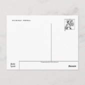 Wild Boar Briefkaart (Achterkant)