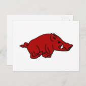 Wild Boar Briefkaart (Voorkant / Achterkant)