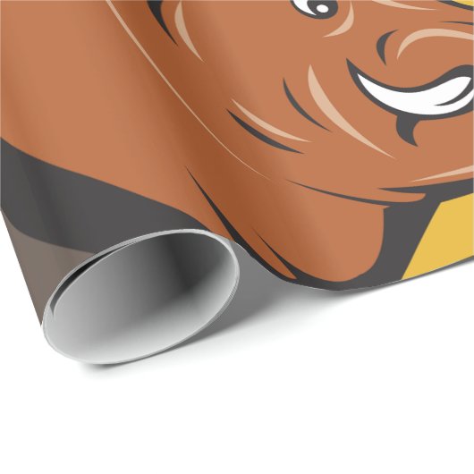 Wild Boar Cadeaupapier (Rol Hoek)