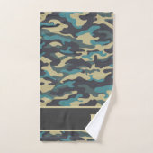 Wild Boar en Camo Bath Towel Set Bad Handdoek (Handdoek)