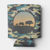 Wild Boar en Camo Blikjeskoeler (Achterkant)