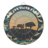Wild Boar en Camo Dartbord (Voorkant)