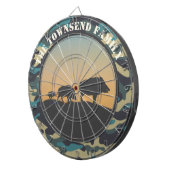 Wild Boar en Camo Dartbord (Voorkant Rechts)