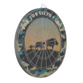 Wild Boar en Camo Dartbord (Voorkant Links)