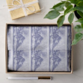 Wild Boar Family Tekening Blue Tissuepapier (Geschenk)