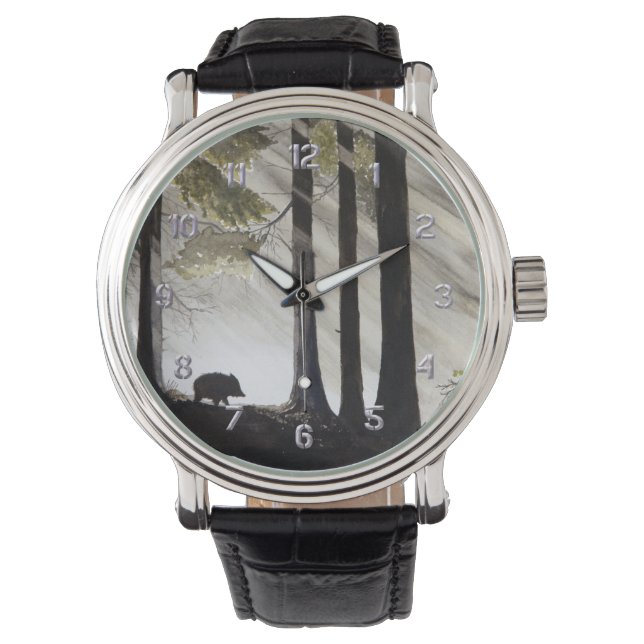 Wild Boar Horloge (Voorkant)