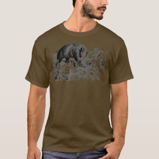 Wild Boar Hunter Pig Hog Hunting T-shirt