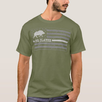 Wild Boar Hunter Pig Slayer Hog Hunting Gear T-shirt