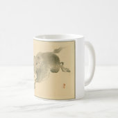 Wild Boar (Japanse kunst) (van Kono Bairei) Koffiemok (Voorkant rechts)