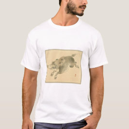 Wild Boar (Japanse kunst) (van Kono Bairei) T-shirt