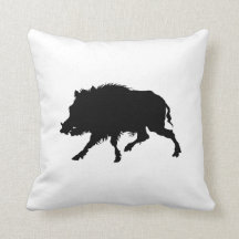 Wild Boar of Wild Pig Elegant Silhouette