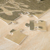 Wild Boar Ohara Koson 1920 Japanse kunst Legpuzzel (Zijkant)