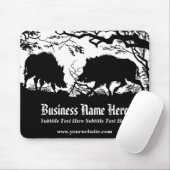  Wild Boar Outdoorsman Sportsman Muismat (Met muis)