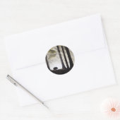 Wild Boar Ronde Sticker (Envelop)