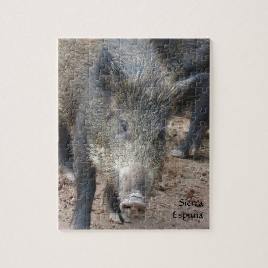 Wild Boar Sierra Espuna Legpuzzel (Verticaal)