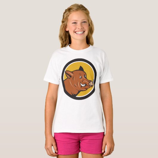 Wild Boar T-shirt (Voorkant volledig)