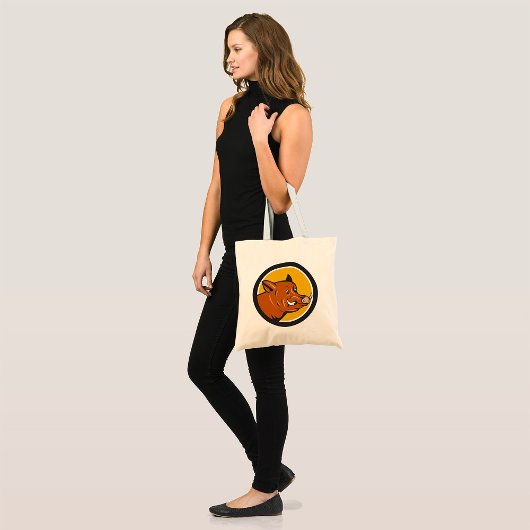 Wild Boar Tote Bag