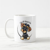 Wild Boar Wirehaered Dachshund heeft alles over mi Koffiemok (Links)