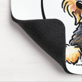 Wild Boar Wirehaered Dachshund heeft alles over mi Muismat (Hoek)