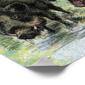 Wild Boars Poster (Hoek)