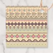 Wild Boho Kids Verjaardagsfeest Bedankjes Labels (Achterkant)