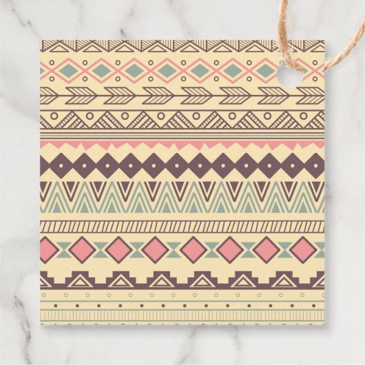 Wild Boho Kids Verjaardagsfeest Bedankjes Labels (Achterkant)