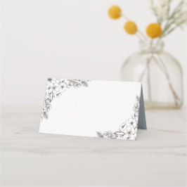 Wild Bouquet Place Card | hemel Plaatskaartje