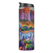 Wild Bray burro ezel mustang woestijn tumbler Thermosbeker (Geroteerd rechts)