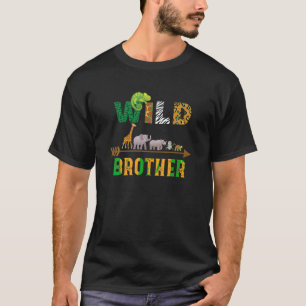 Wild Brother Verjaardag Zoo Field Trip Squad Match T-shirt