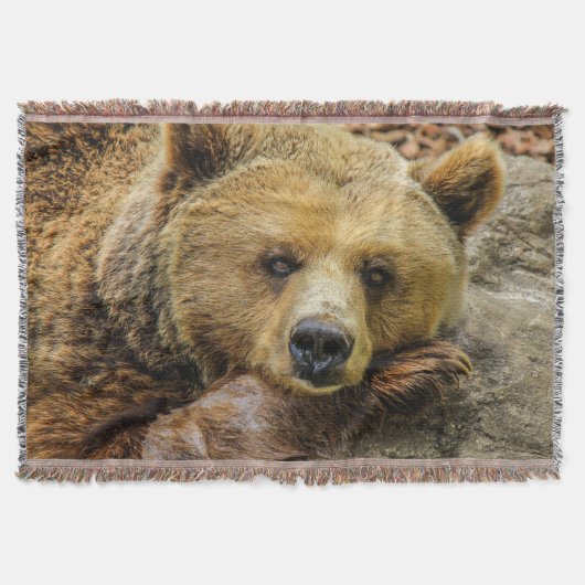Wild Brown Beer Deken (Voorkant)