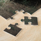 Wild Brown Grizzly Beer Forest Natuur Scenery Uitz Legpuzzel (Zijkant)