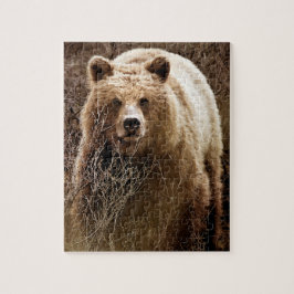 Wild Brown Grizzly Beer - Wilde natuur Legpuzzel