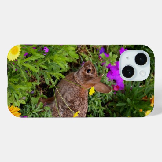 Wild Brown Rabbit Fotografie Case-Mate iPhone Case (Achterkant (horizontaal))