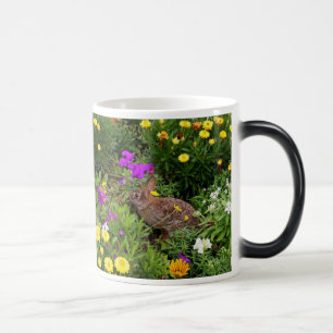 Wild Brown Rabbit Fotografie Magische Mok