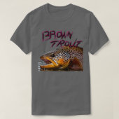 Wild Brown Trout T-shirt (Design voorkant)
