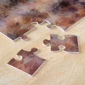 Wild Buck Deer Animal Natuur Art Puzzel (Zijkant)
