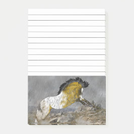 Wild Buckskin Appaloosa Horse Post-it® Notes