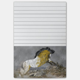 Wild Buckskin Appaloosa Horse Post-it® Notes