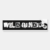 Wild Bumper Bumpersticker (Voorkant)