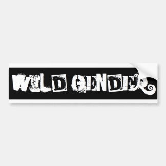 Wild Bumper Bumpersticker