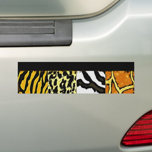 WILD BUMPERSTICKER (Op auto)