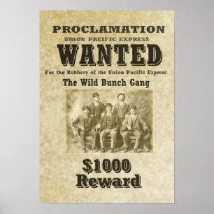 WILD BUNCH GANG-Poster - aangepaste grootten Poster